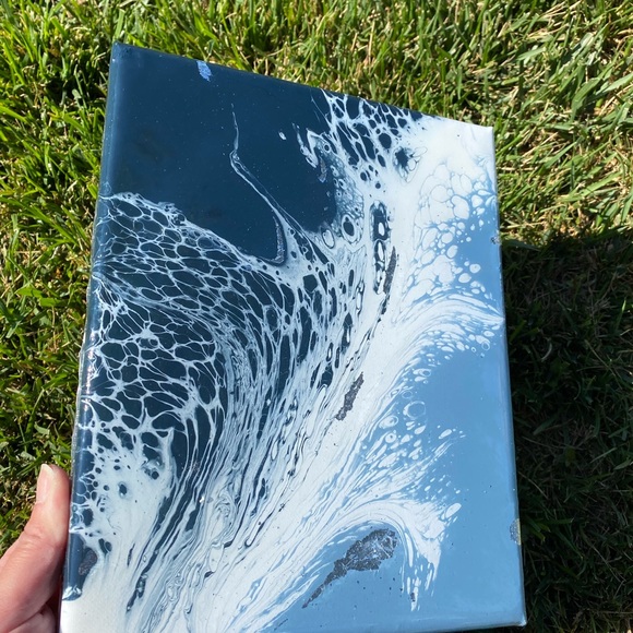 Original Resin & Acrylic Painting - Picture 4 of 8